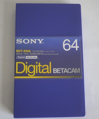 Sony bct d64l digital betacam - bct-d64l,