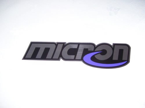Micron exhaust decal exhaust