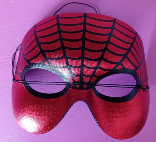 Spiderman half mask - spiderman, mask/#137