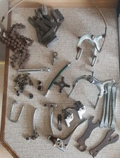 job lot of old bicycle parts (I think from the 1970s)