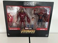Marvel Legends Avengers Infinity War Iron Man Mark 50 & Iron Spider Figures
