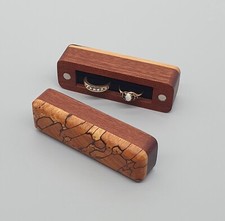 Sapele & spalted beech, double