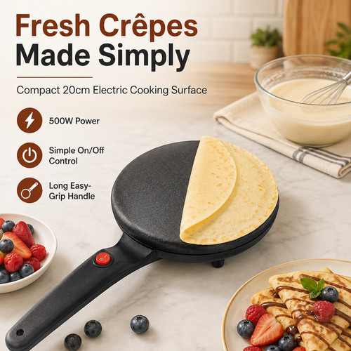 Electric pancake maker 20cm - maker,
