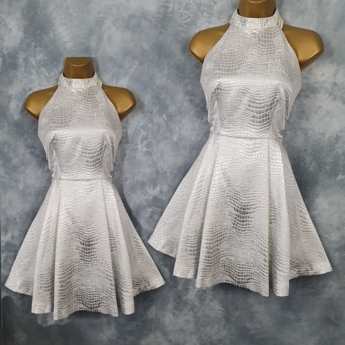 Coast silver open back neck - open, hi