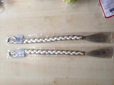 Chunky Hair Clip Bow Synthetic Extension Plaited Elastic Braided Band Pony Tail,