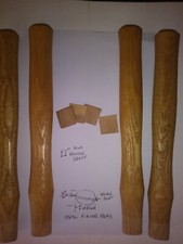 British Ash  4pc x 11"long Hammer handles complete with wedges