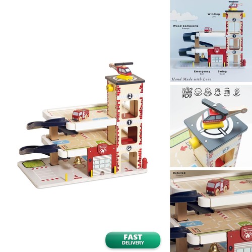 Toy van wooden storey - van,