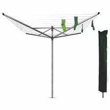 Waterproof Heavy Duty Rotary Washing Line Cover Clothes Airer Garden Parasol