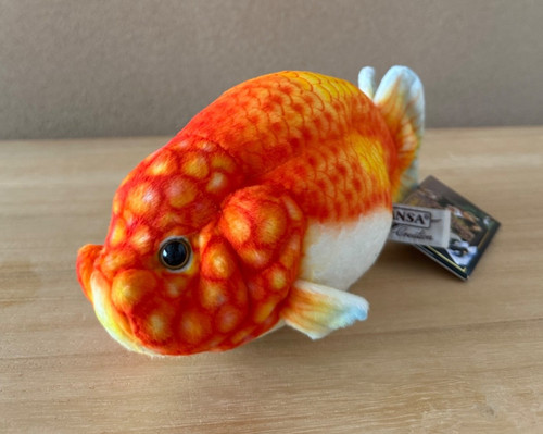 Hansa ranchu goldfish plush - hansa,