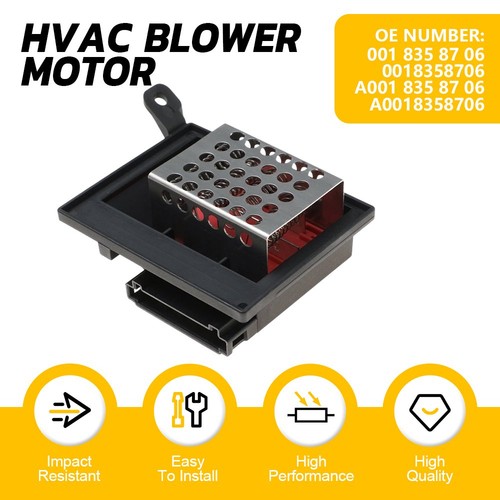 Front heater blower motor - heater,