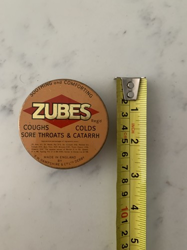 Vintage zubes for throat - zubes,