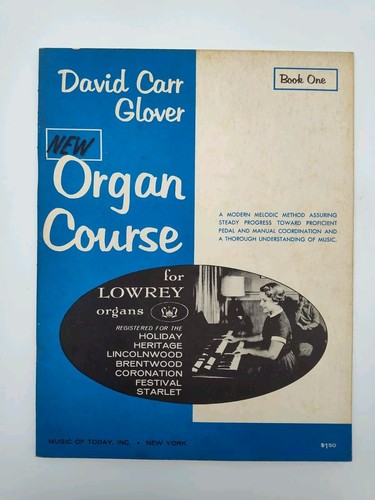 1958 organ course - ✅🎼🎹1958,