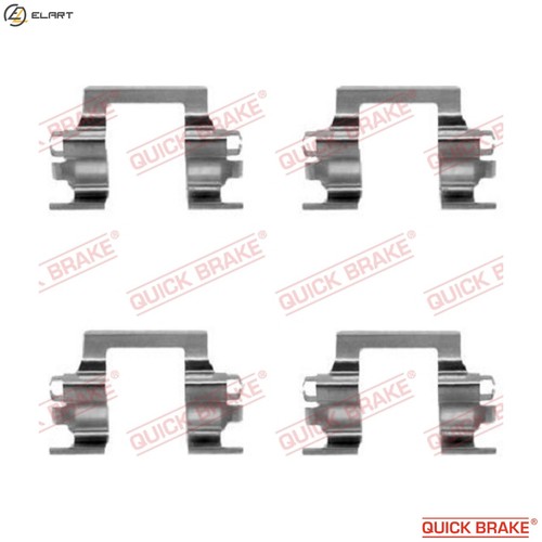 Accessory kit disc - disc, brake