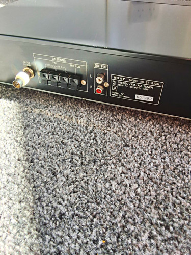 Sony s100l fm digital - am/fm,