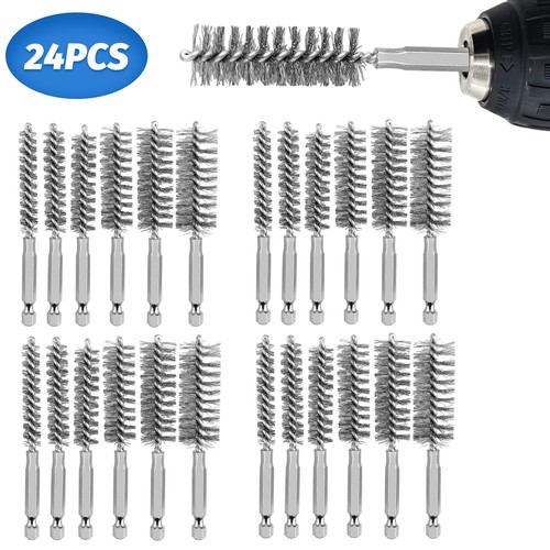 24pcs stainless steel bore - 24pcs,