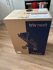 New in Box Nuna Triv Next Pushchair Caviar(Black)