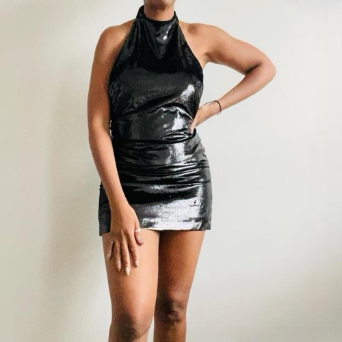 Zara black shimmery velvet - zara,