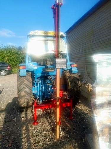 Quantock tractor fence post - quantock,