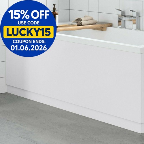 Modern bathroom 1700mm front - bathroom,