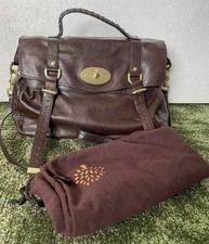 Mulberry Alexa Women’s Dark Brown Leather Shoulder Messenger Regular Size Bag