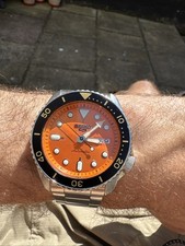 Seiko 5 Sports Orange Men's Watch - SRPD59K1