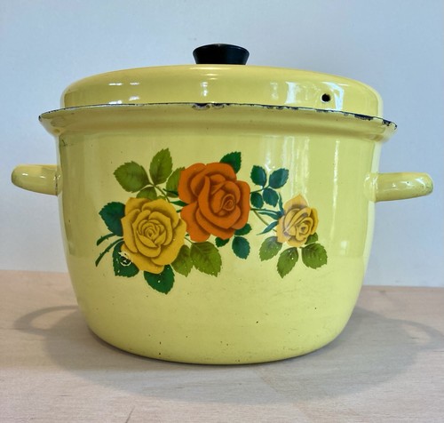 Enamel pot vintage - pot,, vintage,