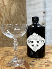 Hendricks Ornate Coupe Glass