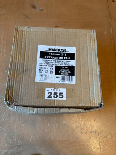 Manrose extractor fan xf150bs - manrose,
