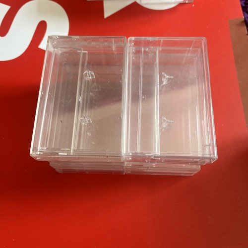Empty audio cassette tape - 10,