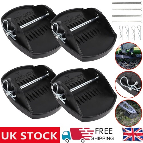4pc caravan feet pads - 4pc,