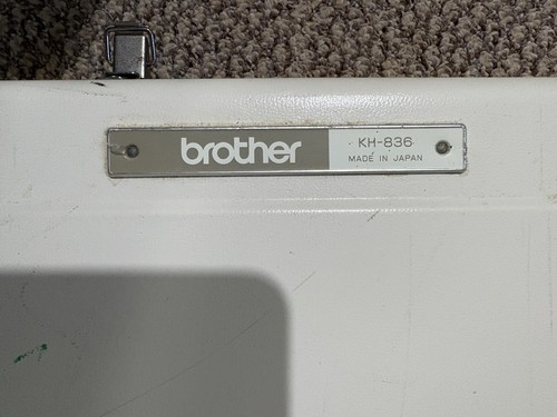 Brother 836 knitting - kh-836,