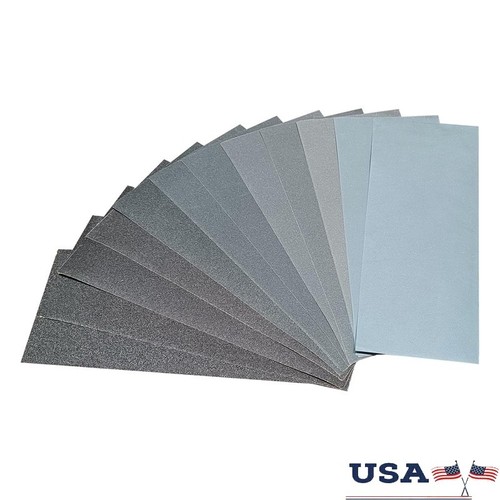 12pcs sandpaper assortment - sandpaper,
