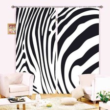 Zebra Youth Jewelry 3D Curtain