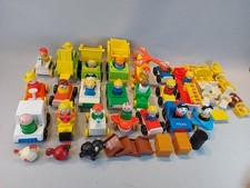 Job Lot Of Vintage Fisher Price Little People Toys Figures & Accessories 
