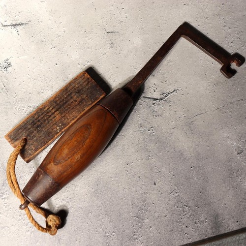 Japanese antique warehouse key - japanese,