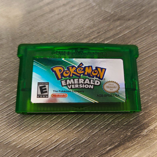 Pokémon emerald version - emerald, gba