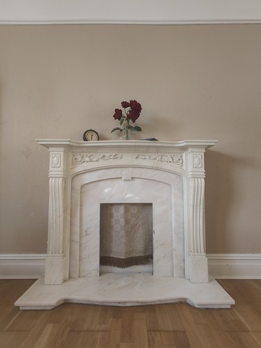 Victorian marble fireplace - victorian,