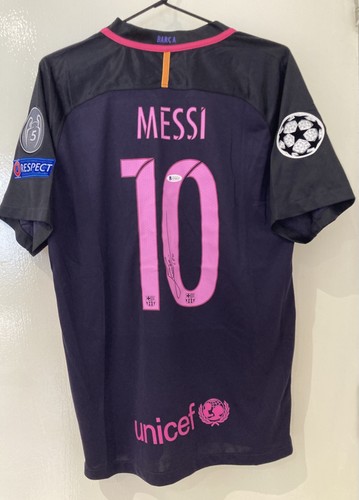Lionel messi barcelona signed - barcelona,