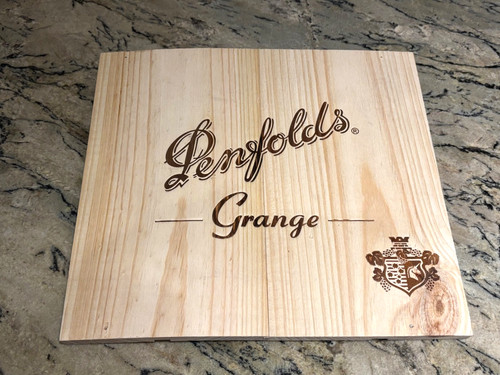 Penfolds grange wood wine box - grange,
