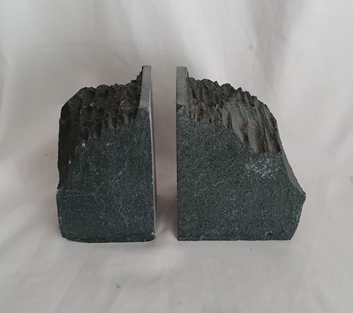 Pair vintage heavy grey - heavy,
