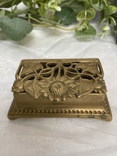 Vintage Art Deco Nouveau Brass