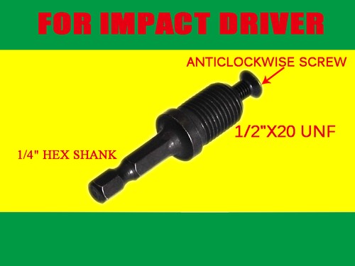 Hex adapter for hitachi - 1/4",