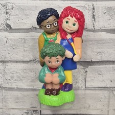 Tots TV Vinyl Figure Toothbrush Holder 7" Tilly Tom & Tiny Vintage Ragdoll 1995