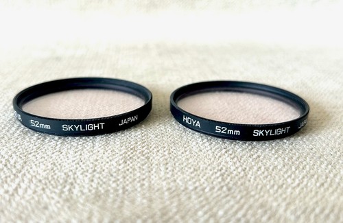 Hoya japan 52mm skylight - x,