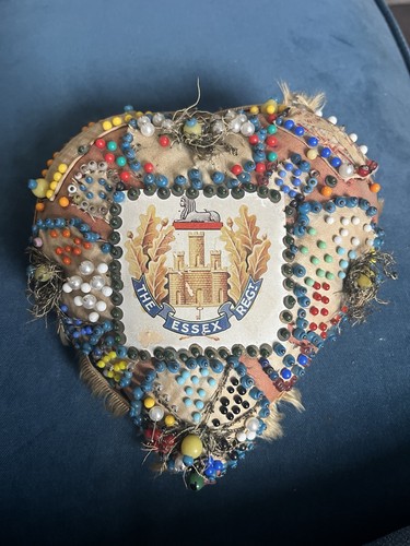 Antique sweetheart pin cushion - sweetheart,