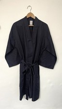 St Michael vintage navy satin