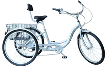 26" Wheel Alloy Adult Tricycle