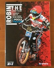 2016 SWINDON v POOLE PIRATES 30th MAY      ( EXCELLENT  CONDITION )