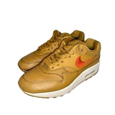 Nike Air Max 1 - Wheat/Team Orange/Gum Yellow - 454746-701 Women’s Sz 7