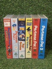 Postman Pat VHS Video Tapes